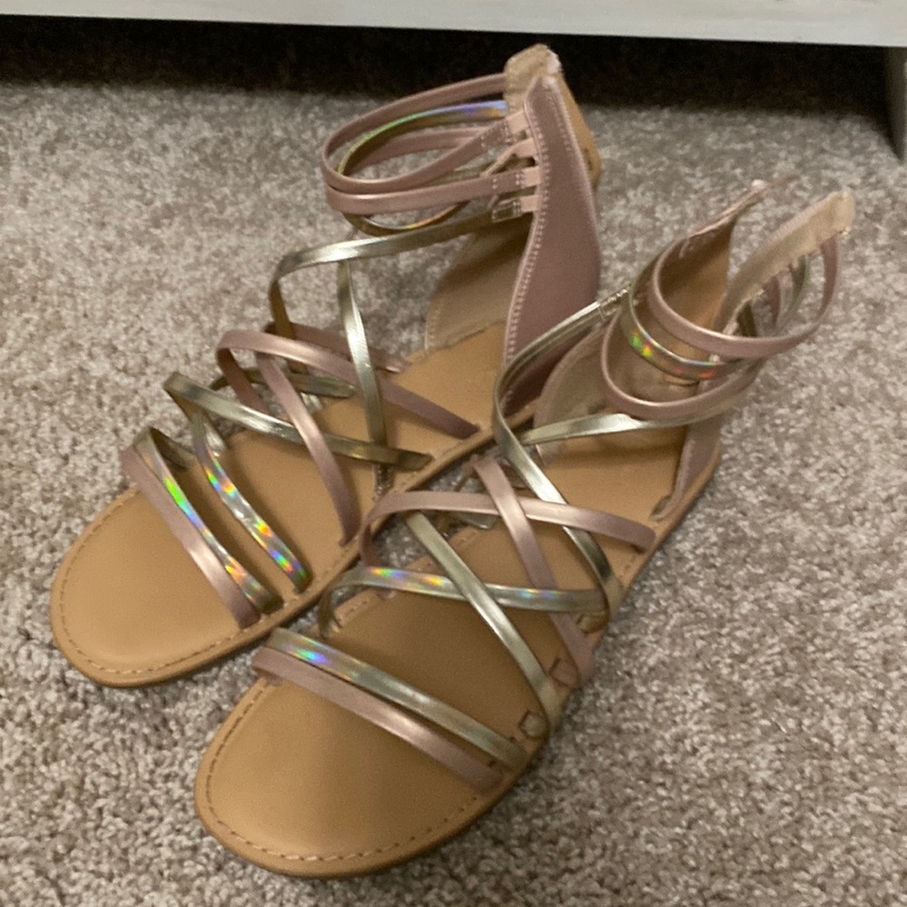 Girls gladiator sandals, Cat and Jack